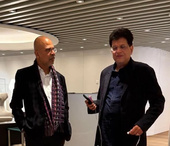 Ambassador received Hon'ble CIM Piyush Goyal in Zurich, on 23 Oct 2025